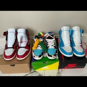 Off white unc & Chicago 1s / Ben & Jerry’s